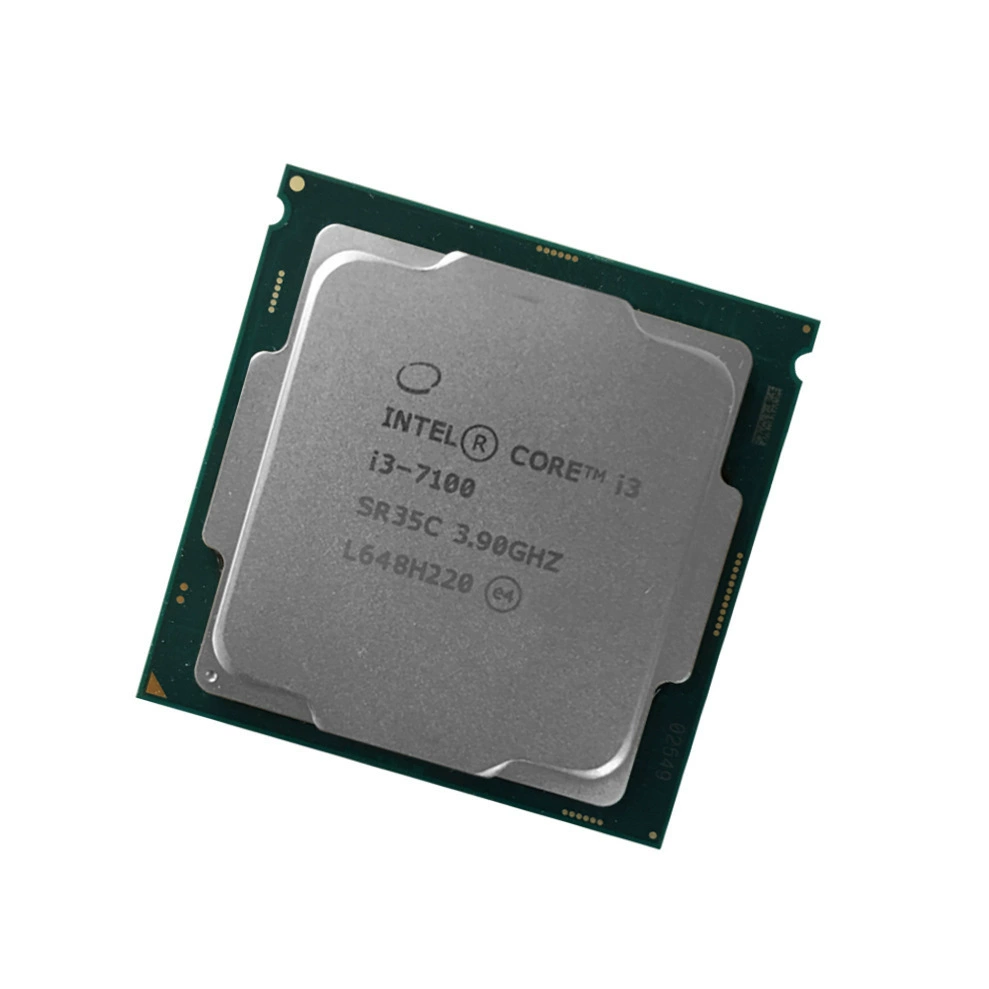 Применимый Core двухъядерный 4-поточный i3-7100, снятая с установки пластина, 3.0/1151 настольный процессор CPU