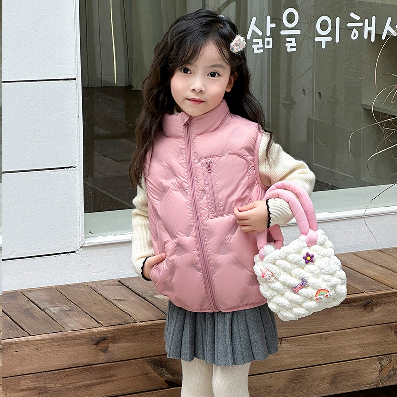 Детские пуховики Короткие осенние и зимние новые корейские мальчики и девочки