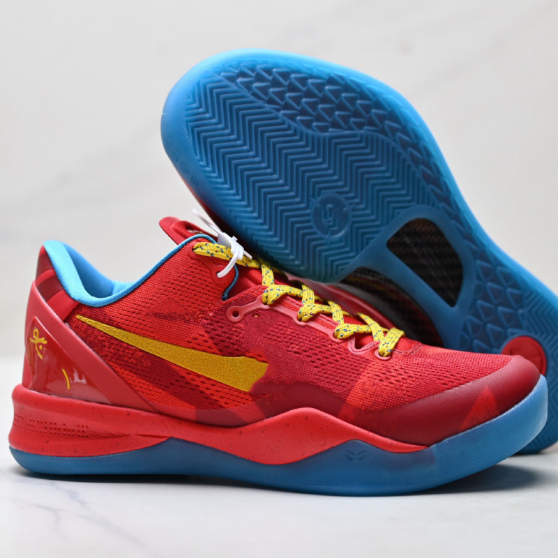 Putian high-quality KOBE8 basketball shoes, lightweight and cushioned athletic shoes, breathable and non-slip, designed for practical training and gameplay