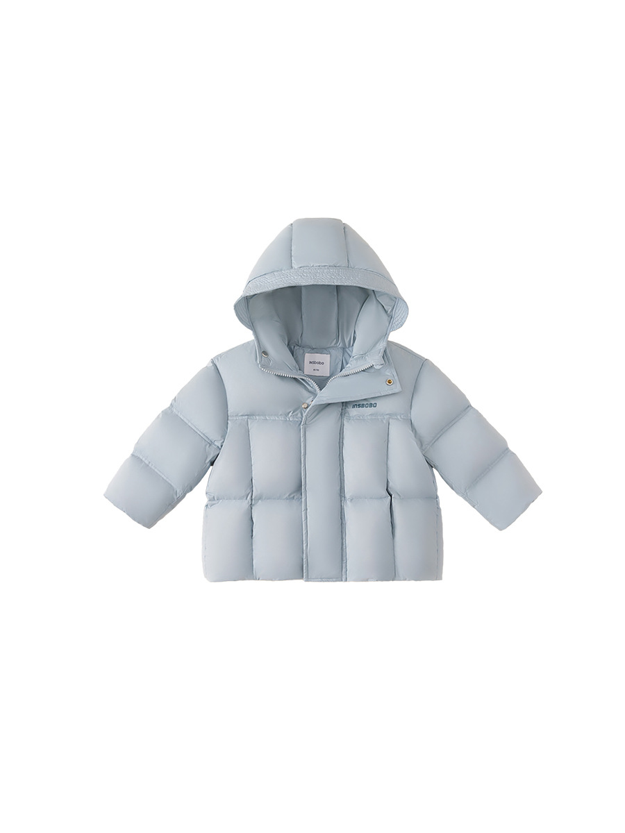 Yubao ropa para niños chaqueta de plumón bebé nueva ropa de invierno con chaqueta de niño con capuchón blanco