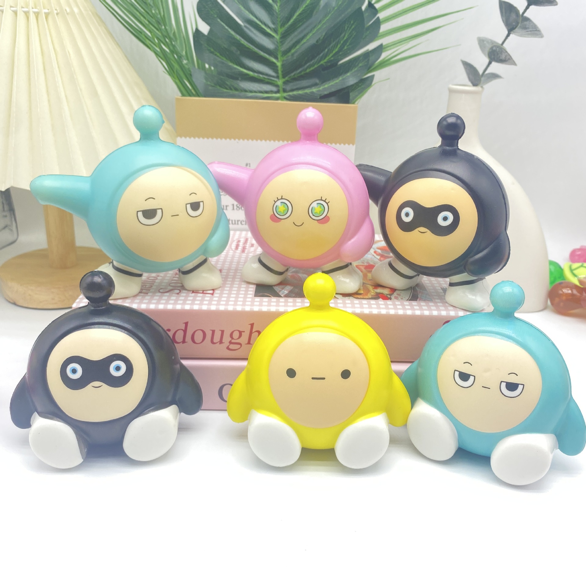 Big Egg Party pellizco muñeca juguete descompresión artefacto infantil PU rebote lento regalo de bola