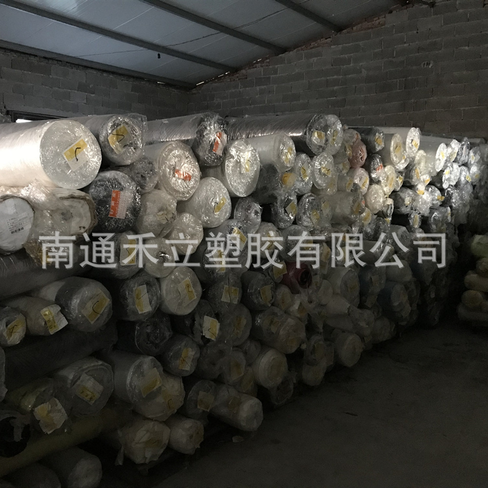 142. PVC PU 夹网 皮革 现货 批发 量大优惠