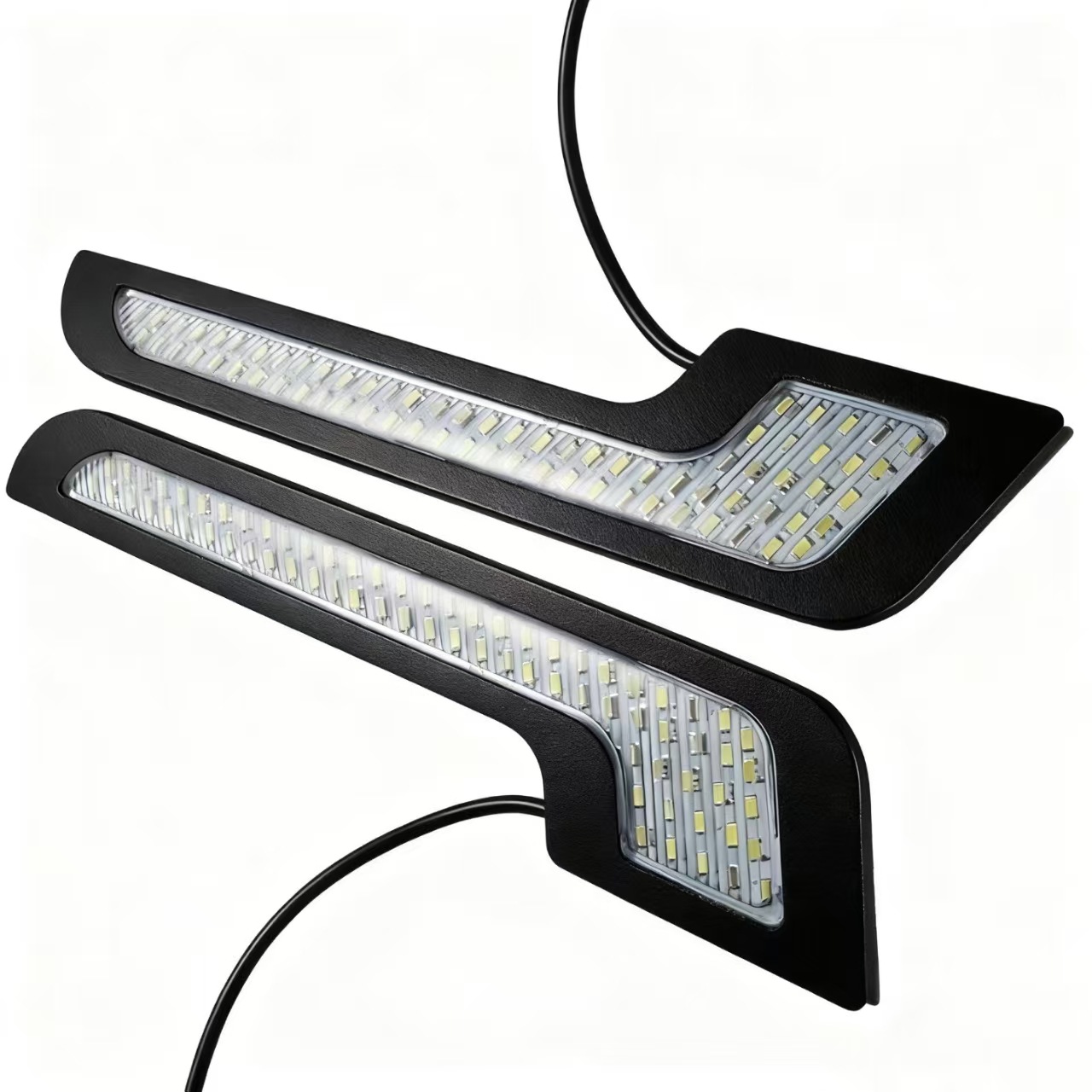 Led Car Lights Universal Daytime Running Lights 7-Shaped Daytime Decorative Car Lights