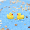 B.Duck, small accessory with accessories, jewelry, resin, duck, handmade, micro landscape