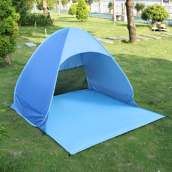 Travel automatic folding beach tent