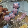 Pink blue star strip