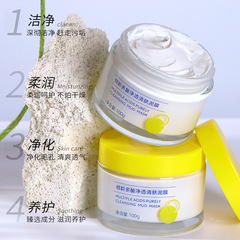 Age-defying Multi-Acid Pore-Cleansing Deep Cleansing Oil-Free Hydrating Mask 100g, Professional Wholesale