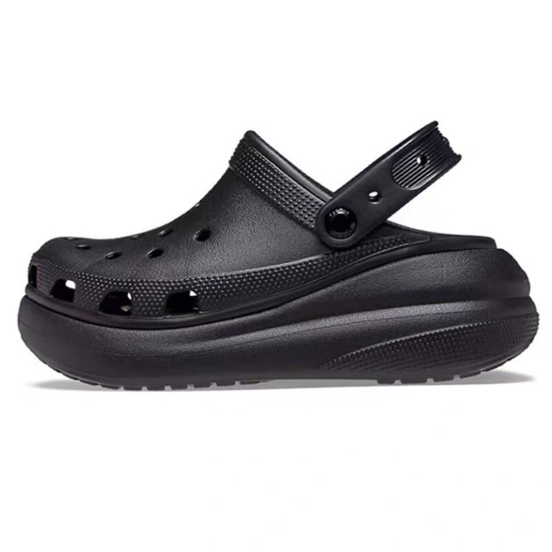 Puff 2023 New Hole Shoes for Summer Lovers Little Red Riding Book Classic Height Increasing Thick-soled Non-slip Sandals Beach Shoes