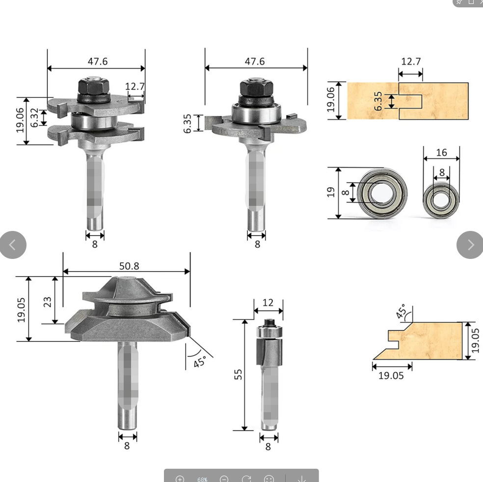 Enlace especial de disparo para franqueo suplementario