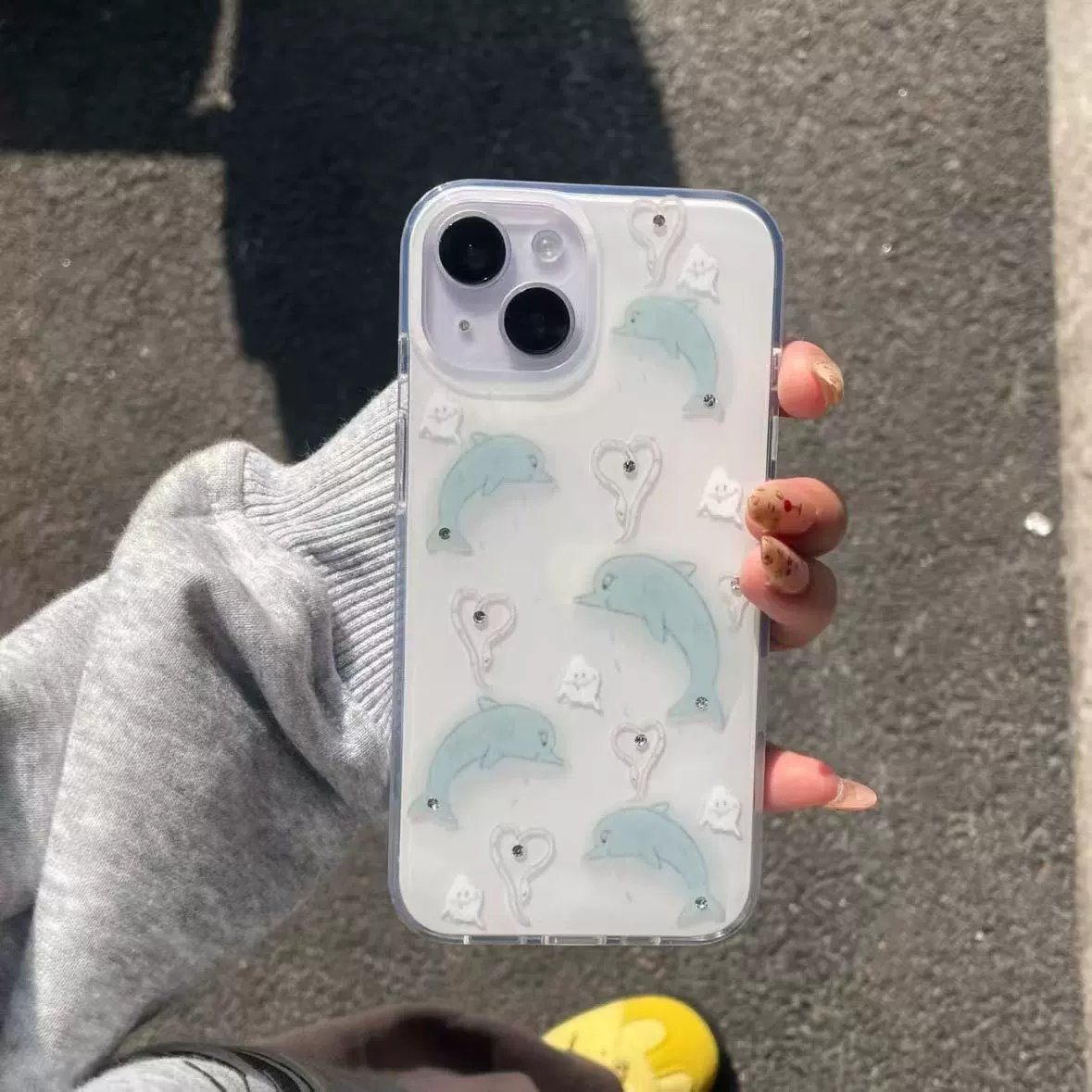 Кейс для телефона совместимый с Apple iPhone15, милый, 16PROMAX, 14Plus, 13 шт.