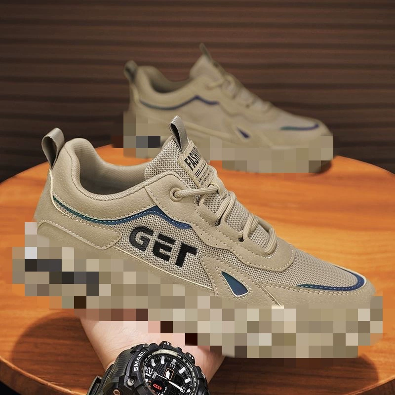 Новые летние рабочие кроссовки 2025 года: дышащие мужские рабочие кроссовки с сетчатыми вставками для стройплощадки, защитная обувь в мужском стиле