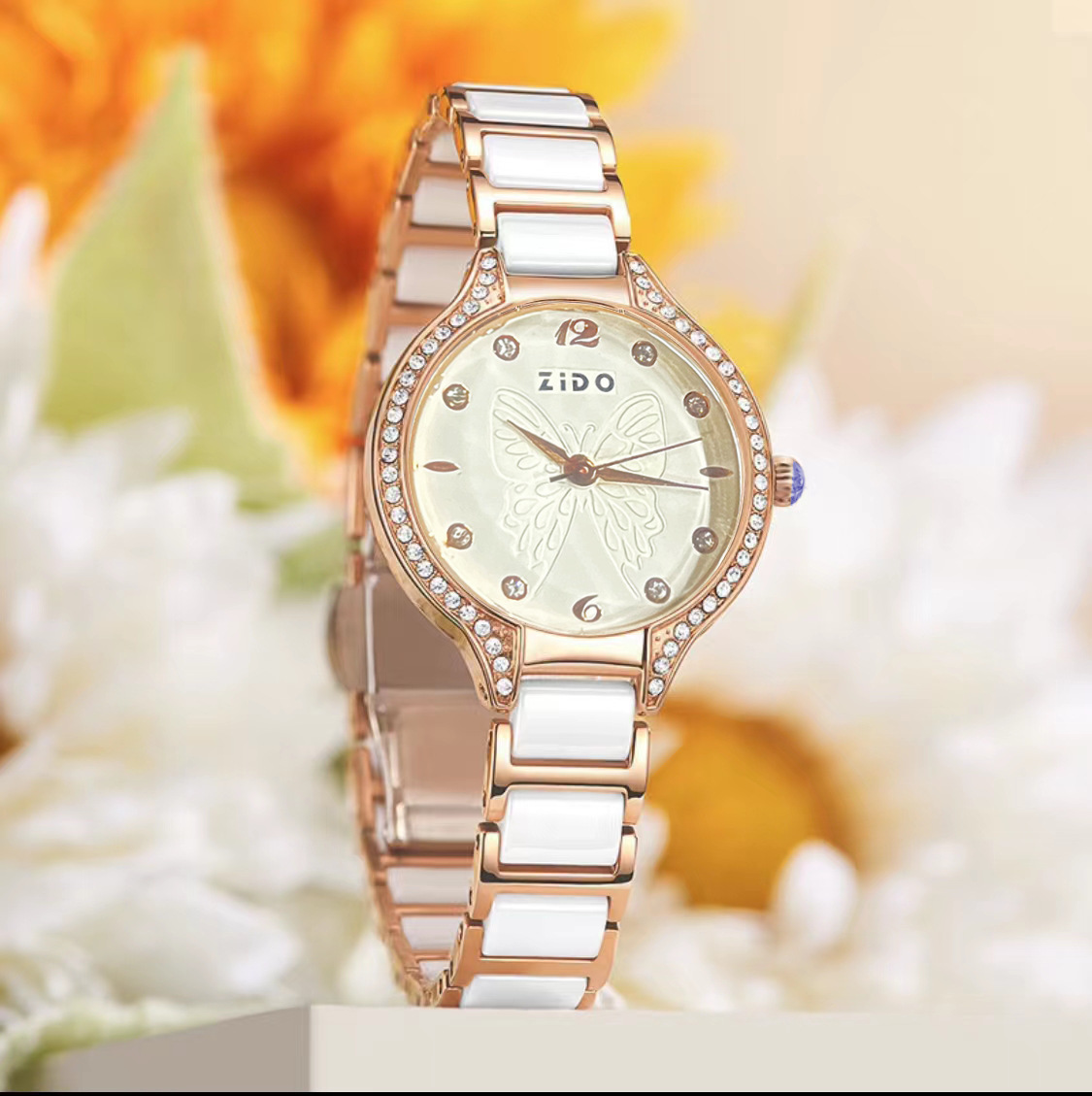 Reloj de cuarzo elegante para mujer reloj de lujo para chica_voghion.com