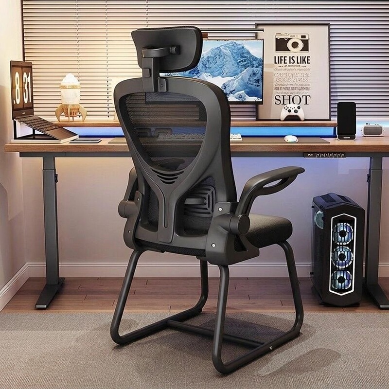 Ergonomic chair with lumbar support, comfortable office chair for home use, reclining computer chair, suitable for student dormitories, breathable mesh gaming chair Ergonomic chair with lumbar support, comfortable office chair for home use, reclining computer chair, suitable for student dormitories, breathable mesh gaming chair