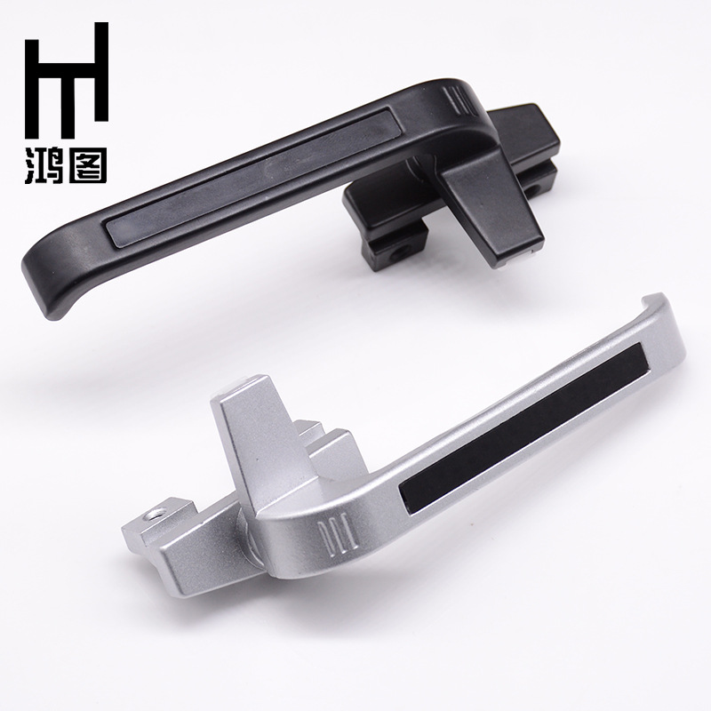 Wholesale 38 type handle aluminum alloy window lock casement window handle curtain wall hanging window push window handle old-fashioned seven characters