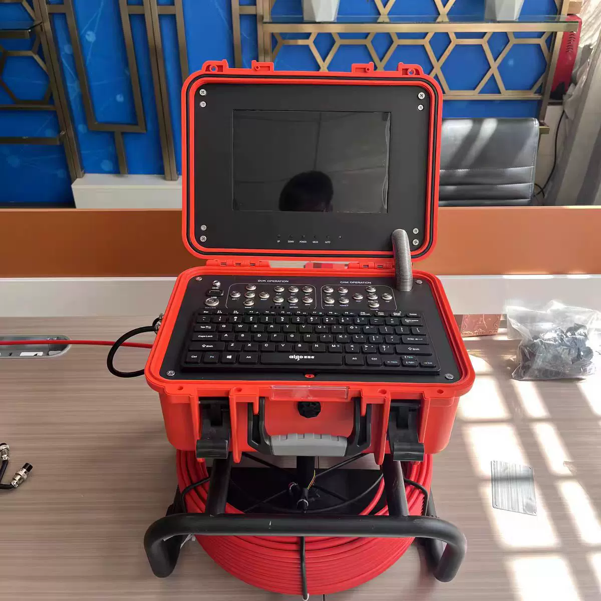 跨境热卖工业内窥镜高清工业级管道内窥镜工业下水管道检测仪