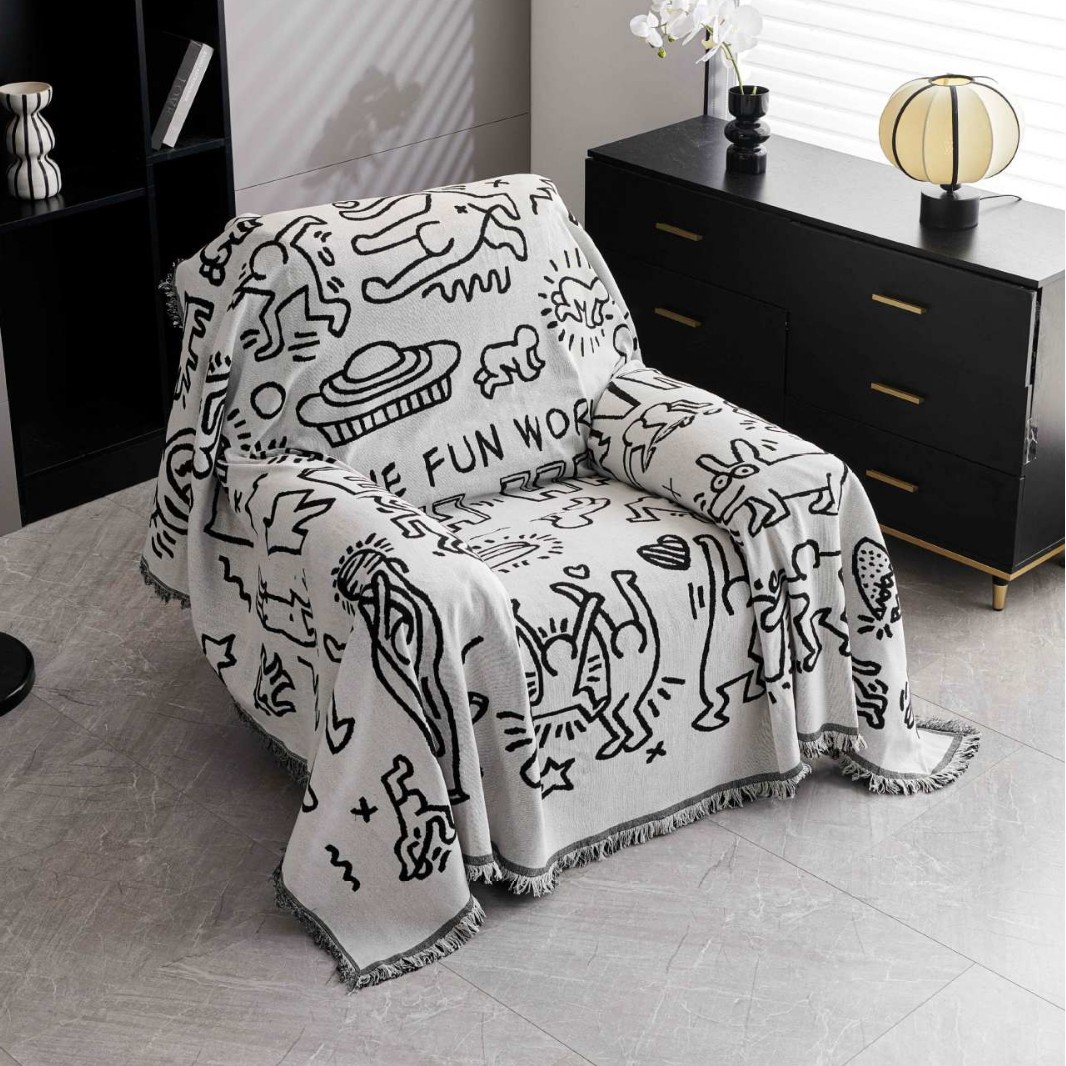 Sofá de primera clase de cápsula espacial Chihua cubierta de sofá cubierta única cubierta de cubierta completa antideslizante manta de sofá toalla de sofá