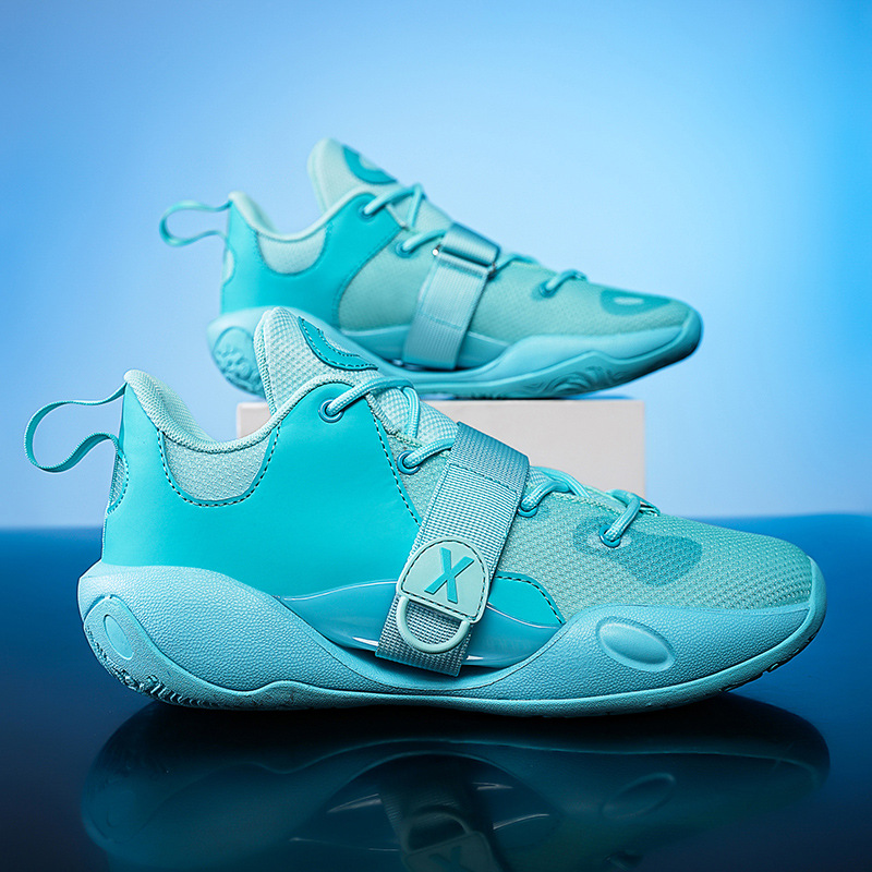 Zapatos de baloncesto transfronterizos de verano 6 generaciones de zapatos de baloncesto amortiguadores de fricción de estudiantes de primaria y secundaria sonidos seis zapatos deportivos image 7
