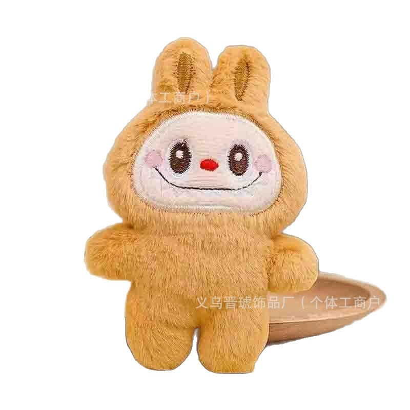 インターネット有名人かわいいバブルトラブ布人形ぬいぐるみペンダント diy 人形キーホルダー女の子バックパックペンダントバッチ|undefined