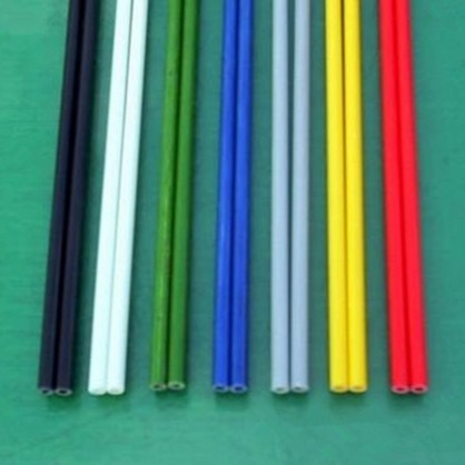 厂家直销3*1.5高强度玻璃纤维圆管 高韧性玻纤圆管 多色玻纤圆管