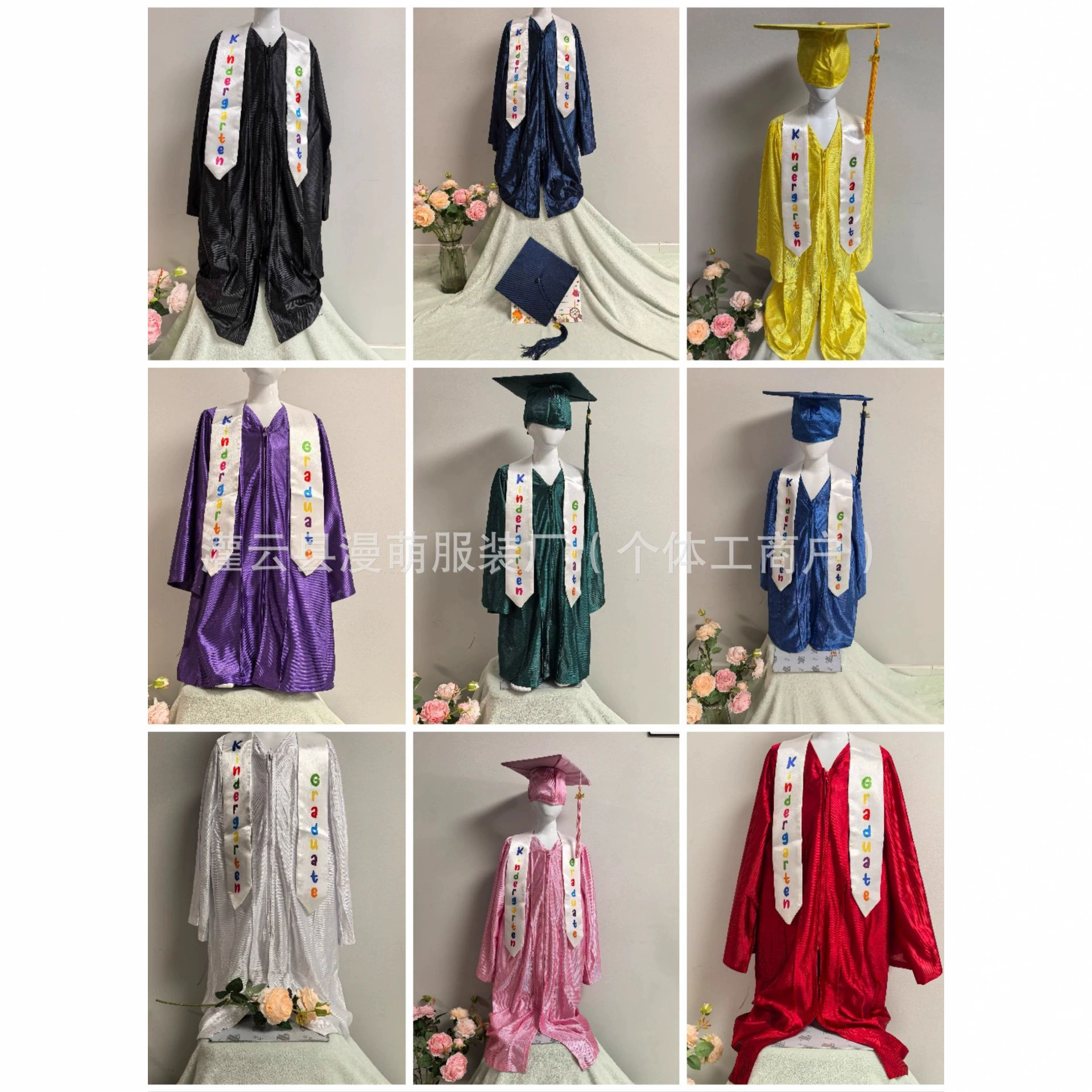 Детская академическая форма, трикотажная докторская форма для начальной школы в детском саду, униформа для выступлений, одежда для выпускного фото, платья оптом