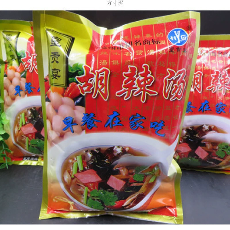 Аньхой Huanggong Банкет Ху пряный суп с ингредиентами 260 г креветок Оригинальная говядина Хэнань Ху пряный суп быстрого приготовления