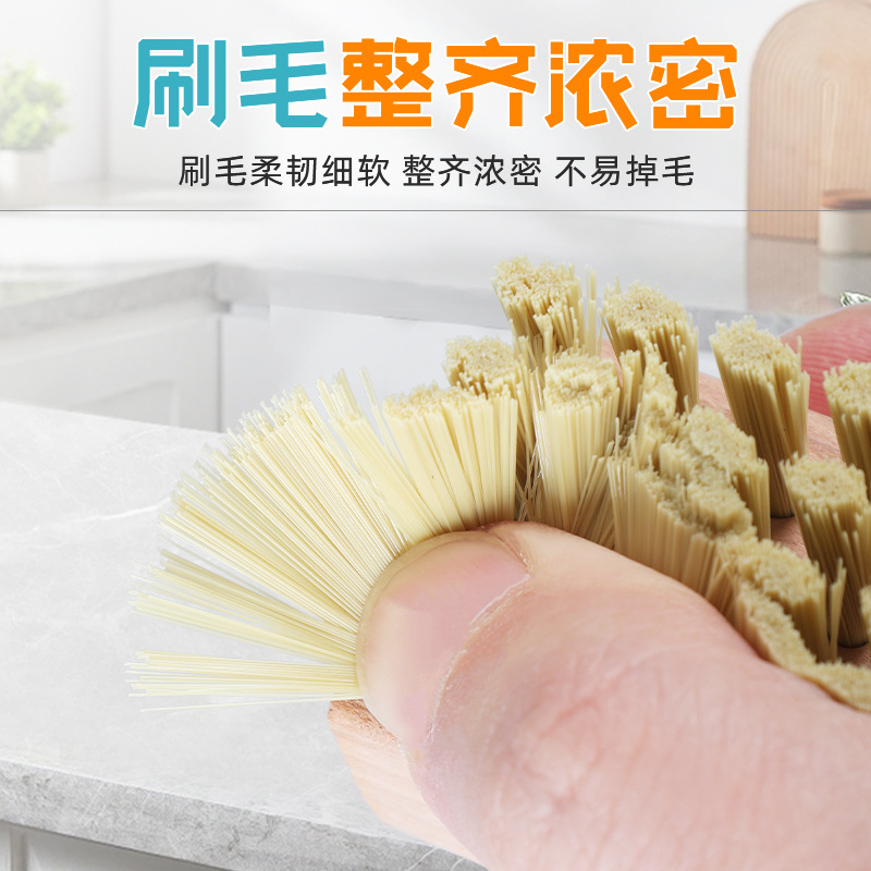 メーカー直販馬毛靴ブラシ、ブナ材革靴ブラシ、柔らかい毛の角型ブラシ、豚毛研磨用木製靴磨きブラシ、越境販売