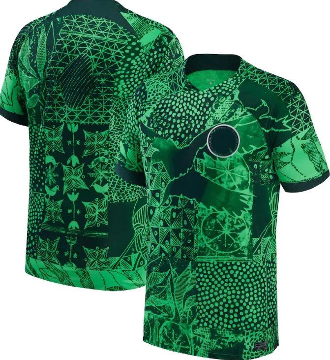 2022 World Cup Nigeria jersey Calvin Bas...