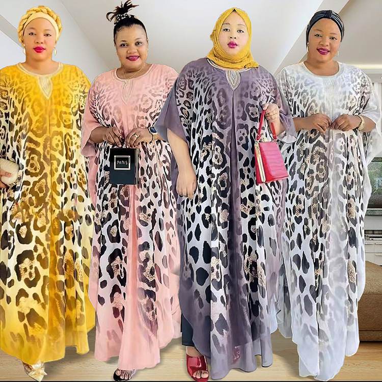 Cross-border European American Wish Dresses, African Middle Eastern Printed Robes, Women's Clothing With_ecoleips.com
