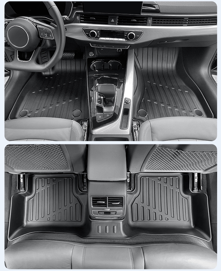 Suitable for 21-23 Audi A4 Avant/24 Audi A5 Car Floor Mats Tpe Floor Mats Trunk Mats