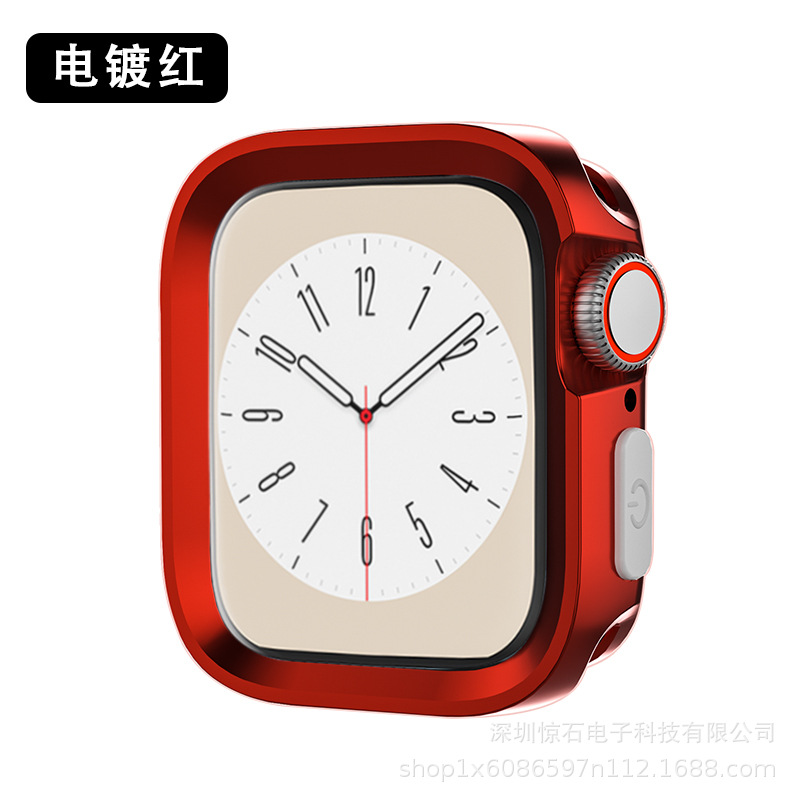 Adecuado para Apple Smart Watch AppleiwatchS10a generación armadura carcasa protectora a prueba de polvo carcasa blanda funda protectora