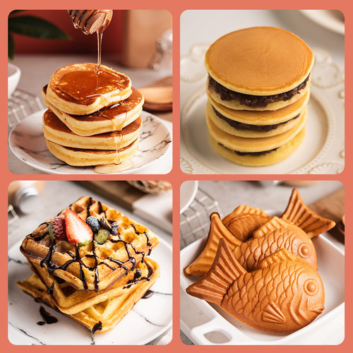 Angel's 1000g Honeycomb Pancake Mix for Homemade Waffles, Pancakes, and Donyaku - Ready-to-Bake Bakery Ingredient