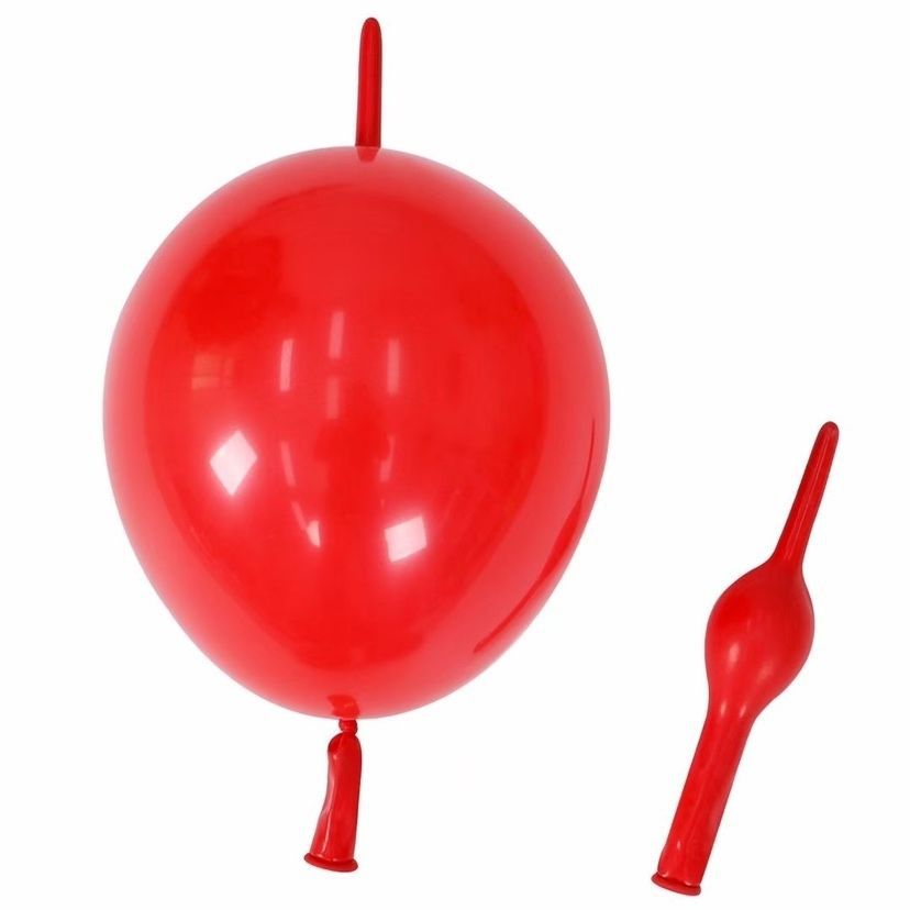 Venta al por mayor de fábrica de 10 pulgadas engrosada globo de cola mate de látex aguja globo de cola diseño de boda globo de modelado