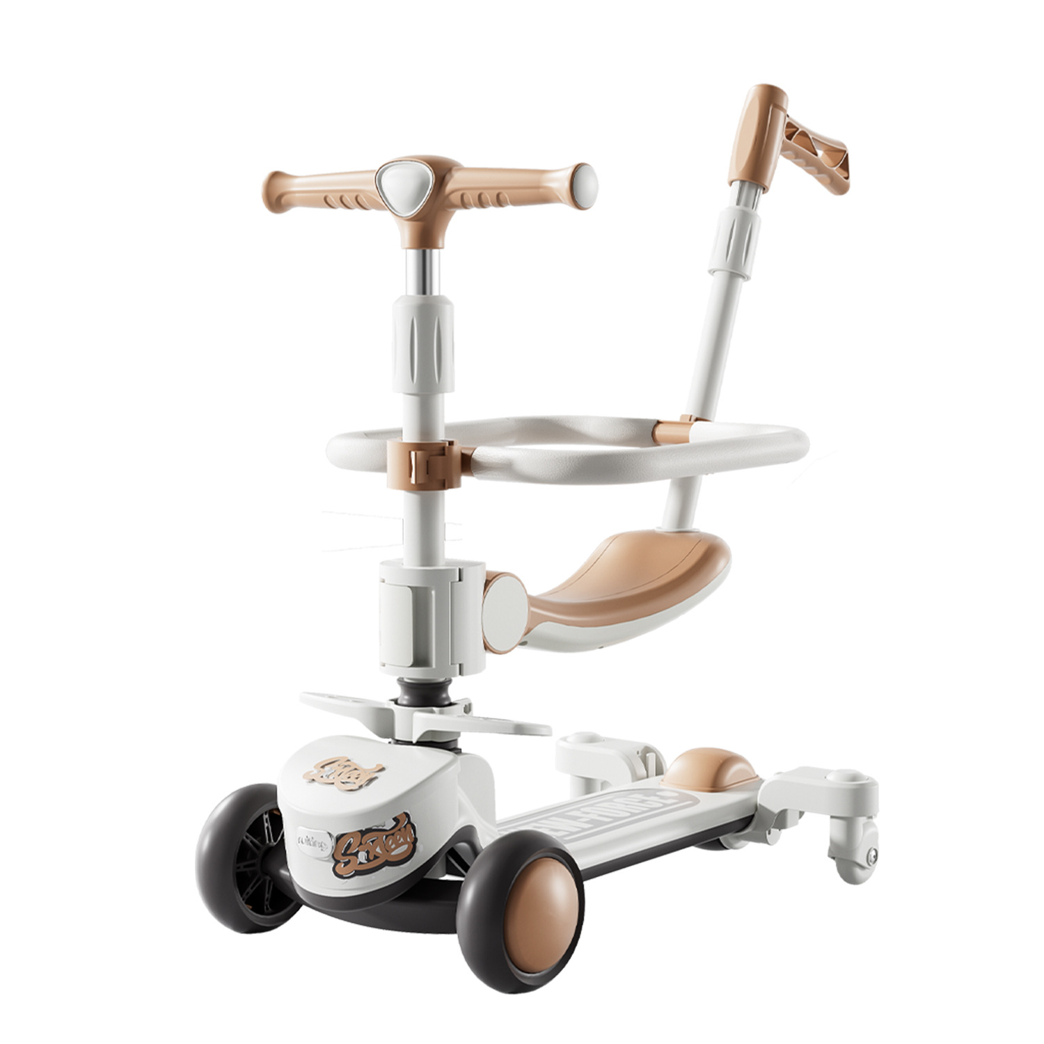 Nuevo scooter para niños de 1 - 6 años de edad, niños y niñas pueden montar 8 en 1 scooter deslizante para bebés patinaje