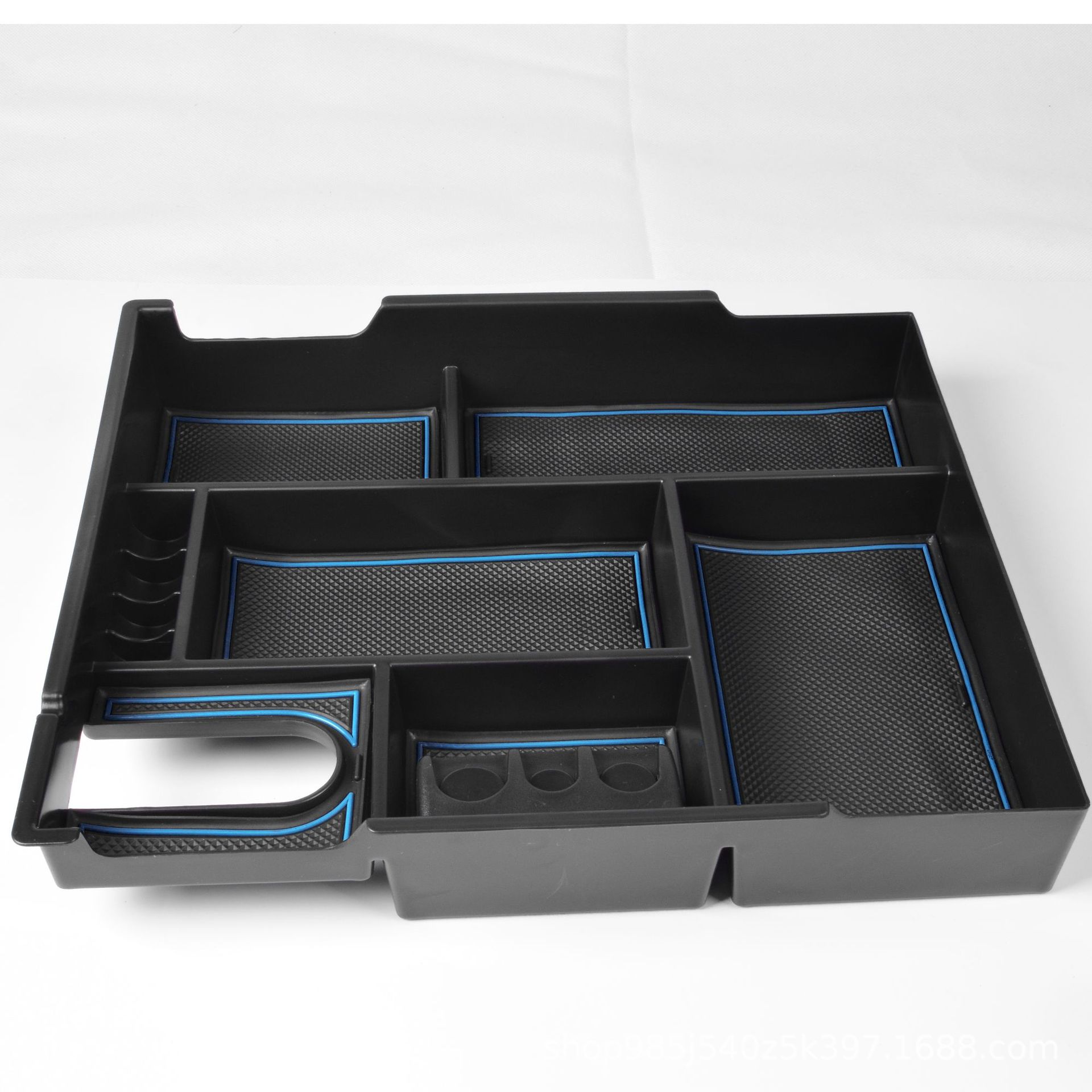 Suitable for Toyota Tundra Crewmax Built-In Armrest Under-Seat Storage Box