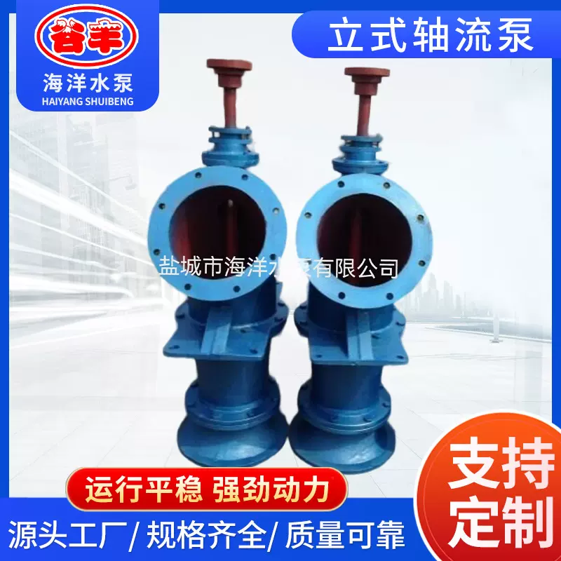 350ZLB立式轴流泵高扬程大流量潜水污水泵工业电动立式流程泵