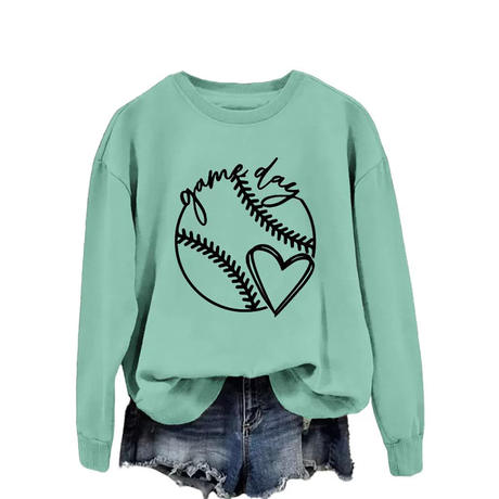Amazon cross-border foreign trade game day new fashion trend sweater large size women's spot wholesale jacket women