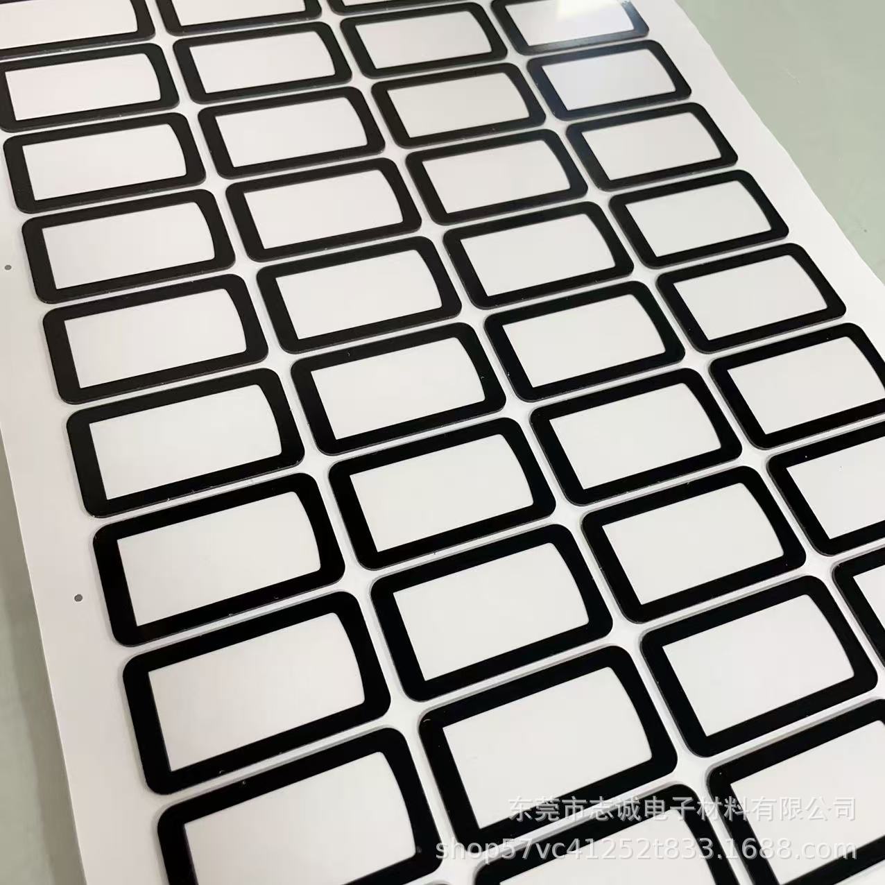 LED液晶显示屏盖板 PC亚克力数显镜片 自带背胶 PVC挡板