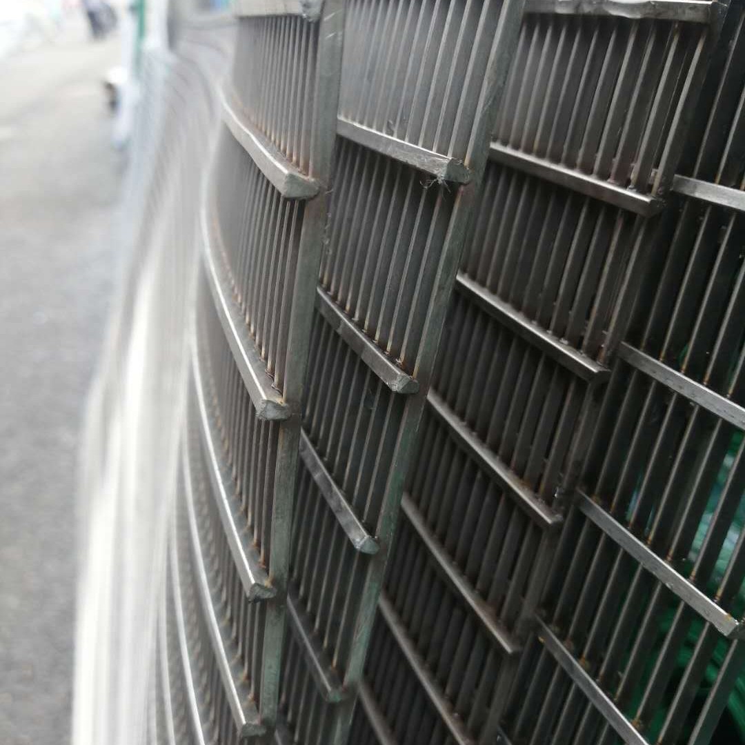 沙场振动筛用条缝筛网梯形丝不锈钢条形筛网条缝筛板脱水弧形筛片