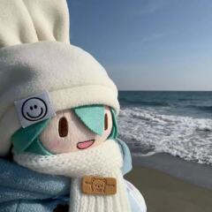 初音ミクfufuコットンドール20cm可爱いぬいぐるみお着替え人形グッズ女の子プレゼントスケルトン