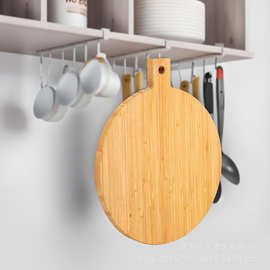 跨境圆形食品级家用餐具炸鸡木板披萨盘木托盘牛排烘焙托盘