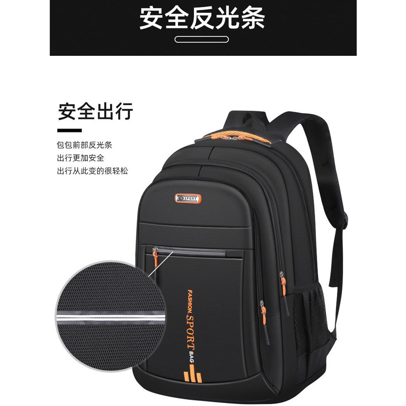 ASHION SPORT Doppelschulter-Rucksack Gewichtsentlastung Atmungsaktiv Verschleißfest Herren-Reisetasche Reiserucksack mit Etikett Großhandelquelle