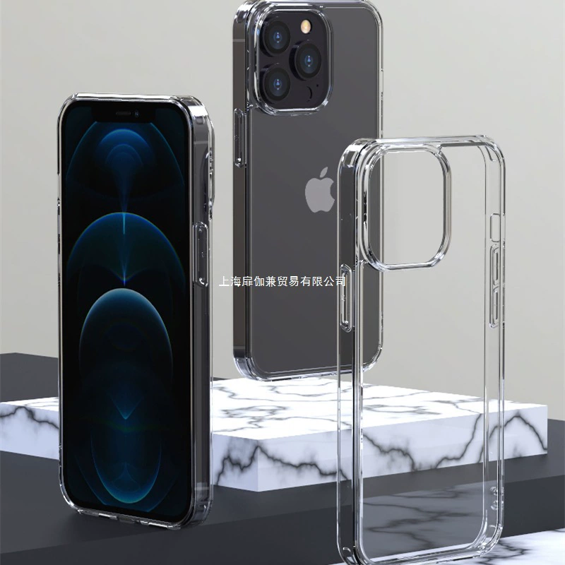 Прозрачный и простой защитный чехол для iPhone 16 Pro Max, 15 Pro, Apple 13 Pro, стеклянный чехол для 12 mini, анти-ударный.