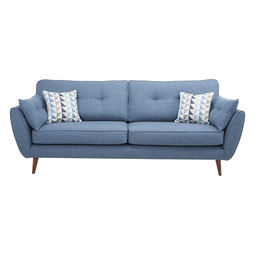 Fábrica B & B pequeño apartamento nórdico sofá simple sala de estar sofá individual doble combinación de tres personas sofá de tela al por mayor