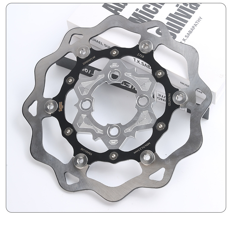 260MM true floating three-ring brake disc, suitable for BEAT, MIO, and VARIO motorcycles in Southeast Asia, GALFERI accessories