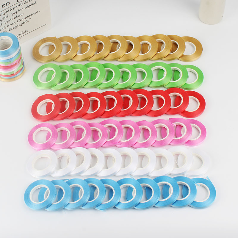 Fábrica directa 10 m pequeño rollo globo cinta cumpleaños fiesta boda decoración cinta al por mayor