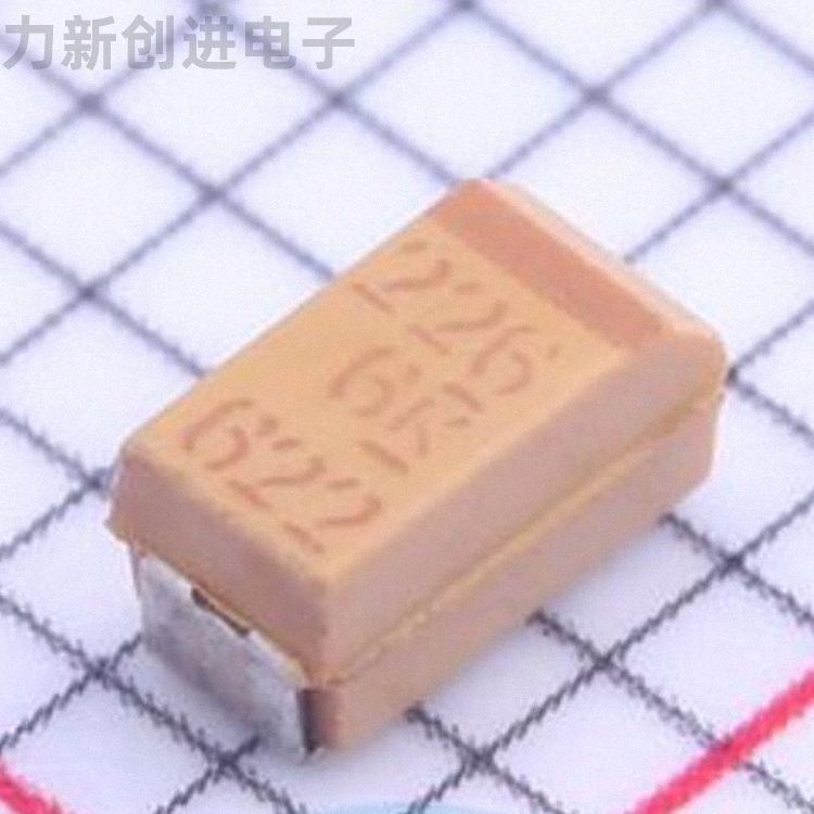 T491A226M006AT描述22uF(226) ±20% 6.3V 钽电容