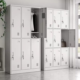 Steel wardrobe staff dormitory locker iron storage cabinet student dormitory locker with lock cupboard manufacturer