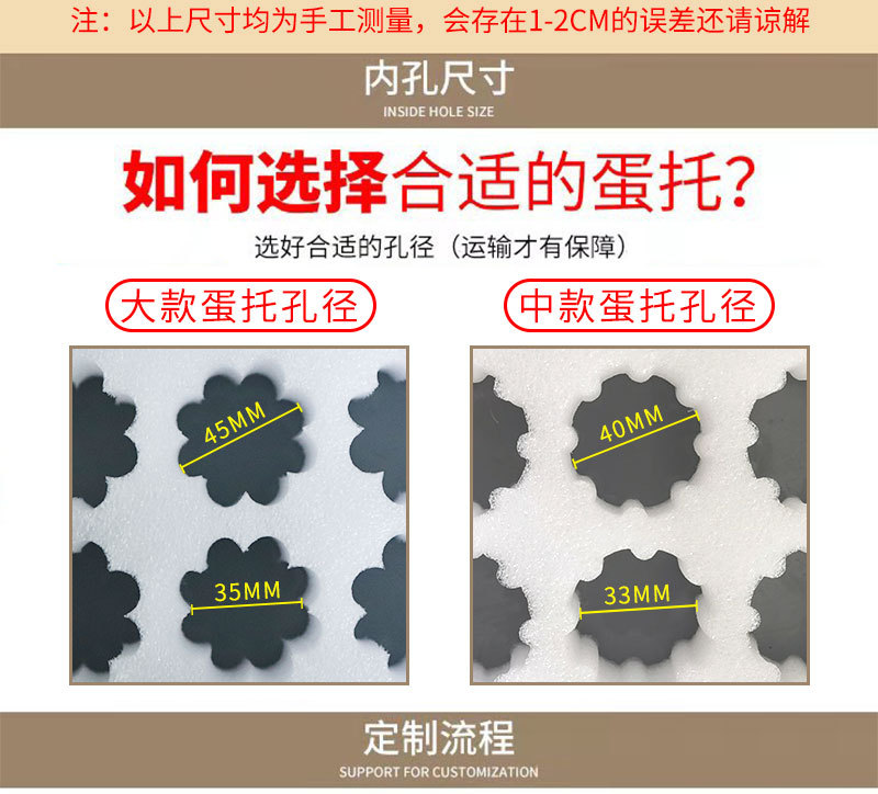 达欧 珍珠棉鸡蛋托 土鸡蛋包装盒装快递防摔鸡蛋防震