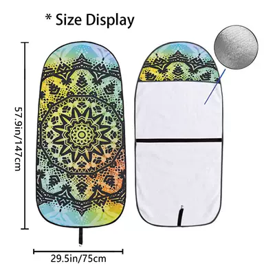 Universal seat cover Front Seat Protector Suitable - qctj650-75x150