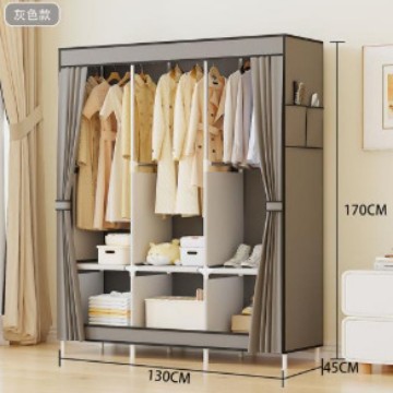 Gabinete multifuncional no tejido a prueba de polvo para el hogar simple y asequible Gabinete del dormitorio SHEIN / TEMU image 17